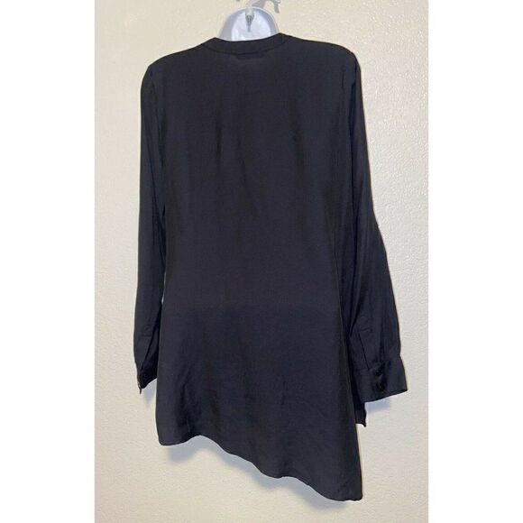 Soft Surroundings In The Study Black Asymmetrical Layered Tunic Size XS - Picture 7 of 10